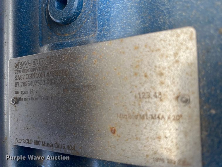 image for item DL0369 RBW Faster Blaster  centrifugal shot blast cleaning system