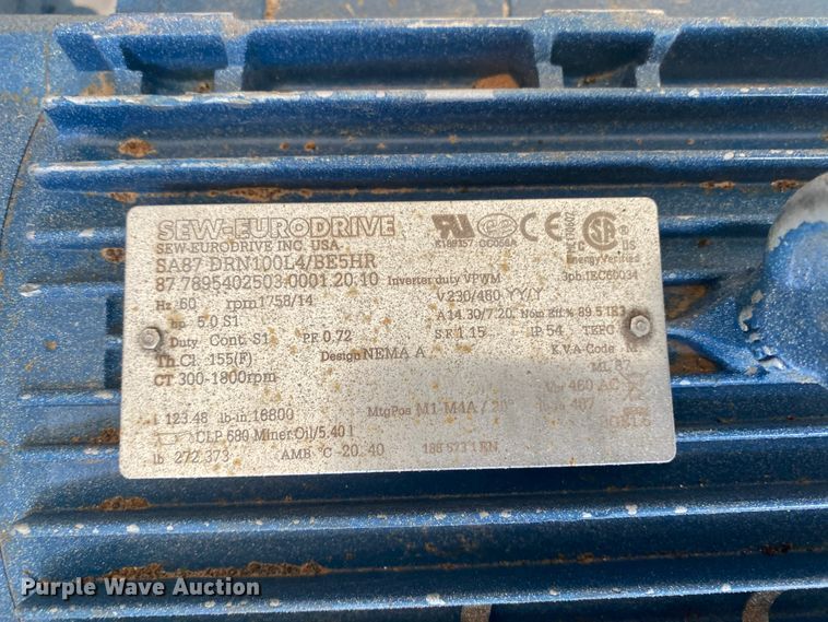 image for item DL0369 RBW Faster Blaster  centrifugal shot blast cleaning system