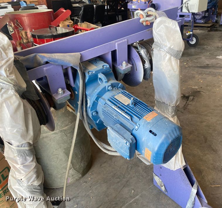 image for item DL0369 RBW Faster Blaster  centrifugal shot blast cleaning system