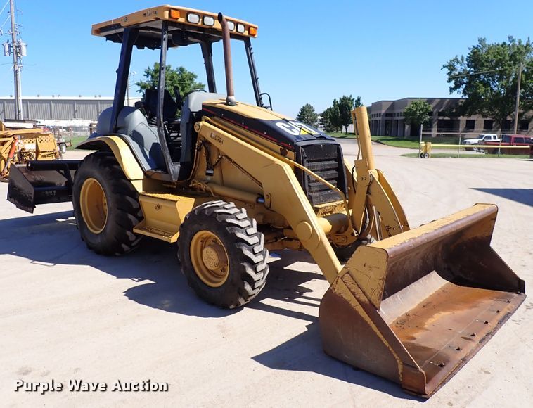 image for item DL7545 2006 Caterpillar 416D  landscape tractor