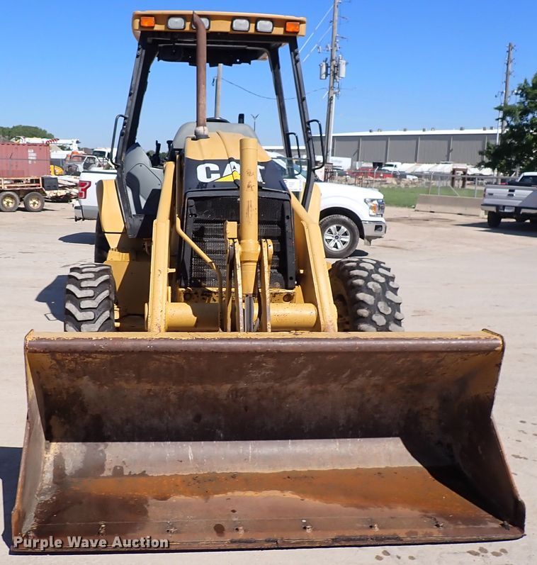 image for item DL7545 2006 Caterpillar 416D  landscape tractor