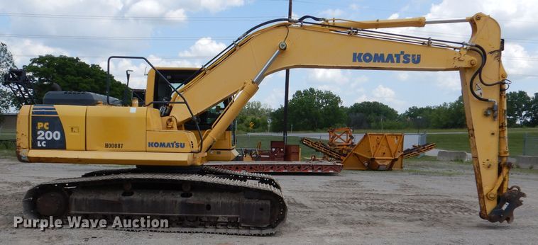 image for item DL8983 2007 Komatsu PC200LC-8  excavator