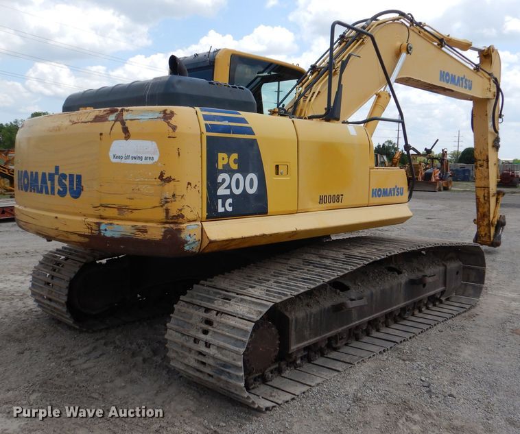 image for item DL8983 2007 Komatsu PC200LC-8  excavator
