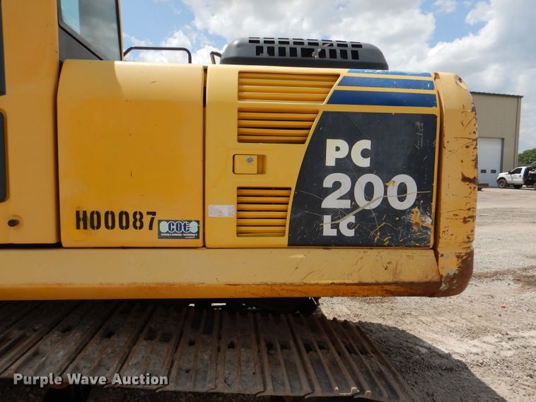 image for item DL8983 2007 Komatsu PC200LC-8  excavator