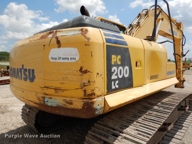 image for item DL8983 2007 Komatsu PC200LC-8  excavator
