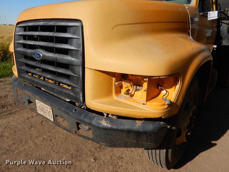 image for item DM0024 1998 Ford F800  dump truck