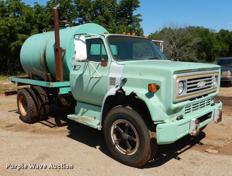 image for item DM0028 1986 Chevrolet C70  tank truck