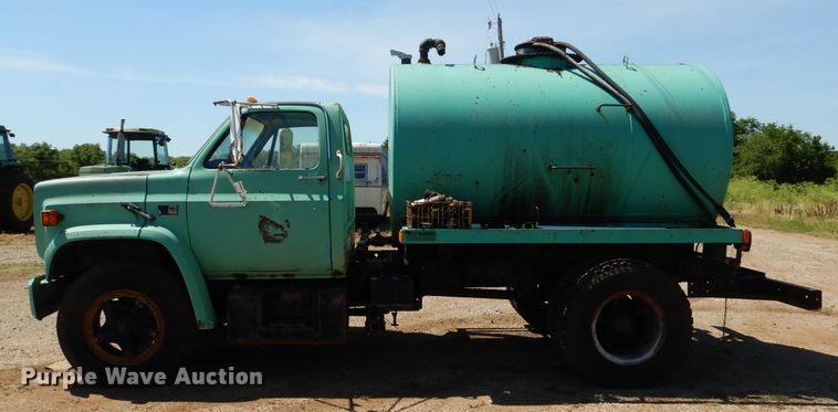 image for item DM0028 1986 Chevrolet C70  tank truck