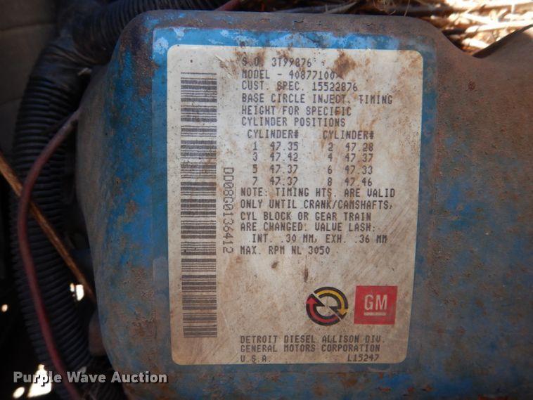 image for item DM0028 1986 Chevrolet C70  tank truck