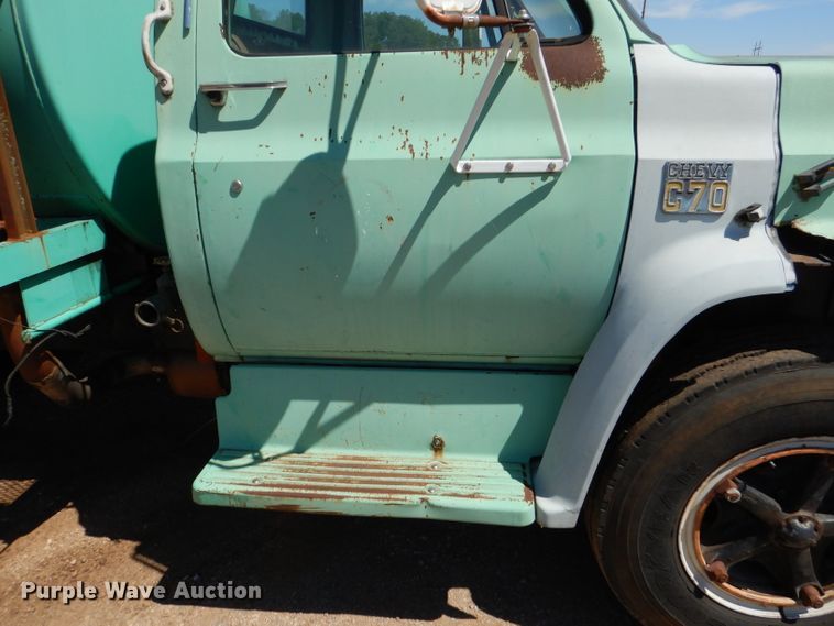 image for item DM0028 1986 Chevrolet C70  tank truck