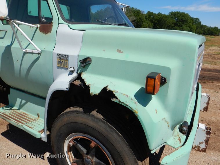 image for item DM0028 1986 Chevrolet C70  tank truck