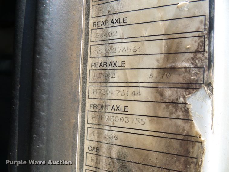 image for item DM3016 1993 White GMC WIM  utility / service truck