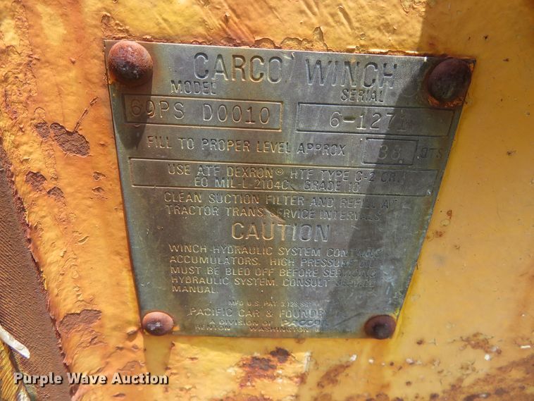 image for item DN5915 Carco 60PS D0010 winch