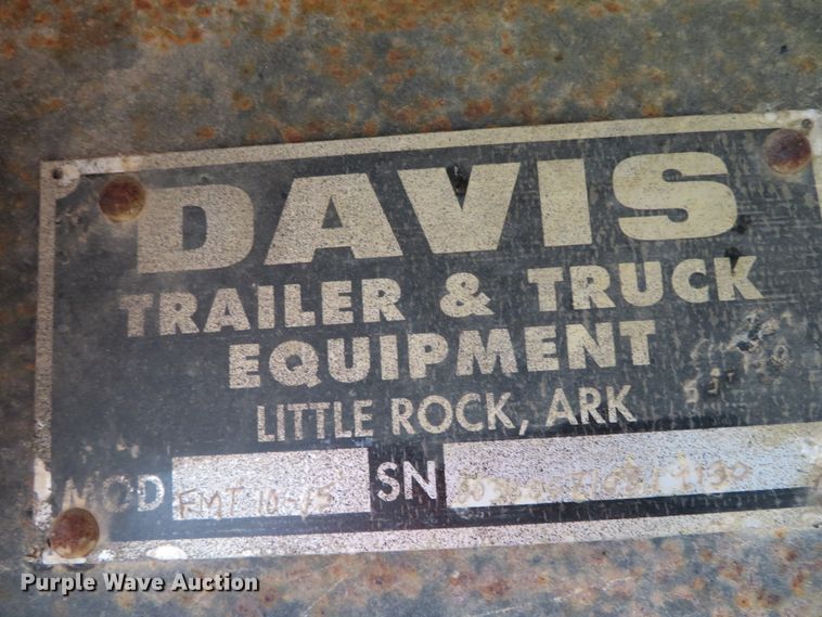 image for item DN5918 Davis FMT10-15  dump bed