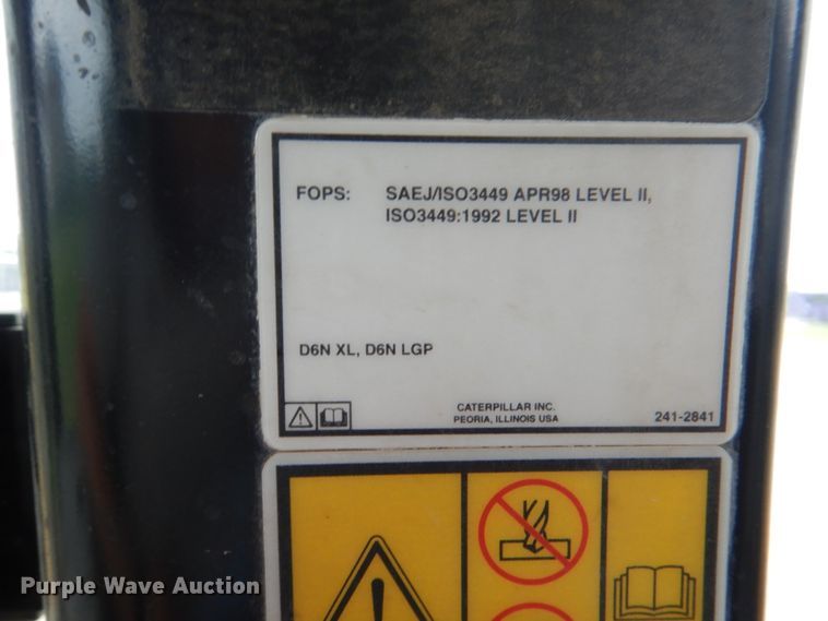 image for item HC9322 2008 Caterpillar D6N XL  dozer