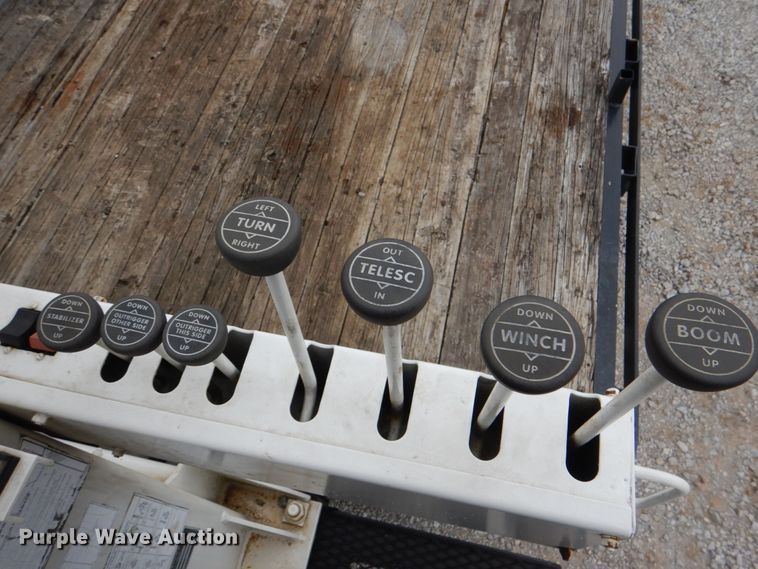 image for item HL9491 1995 International 4700  crane truck