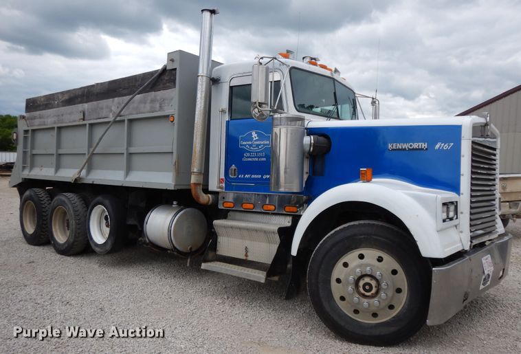 image for item HO9494 1987 Kenworth W900  dump truck