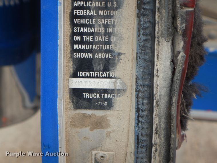 image for item HO9494 1987 Kenworth W900  dump truck