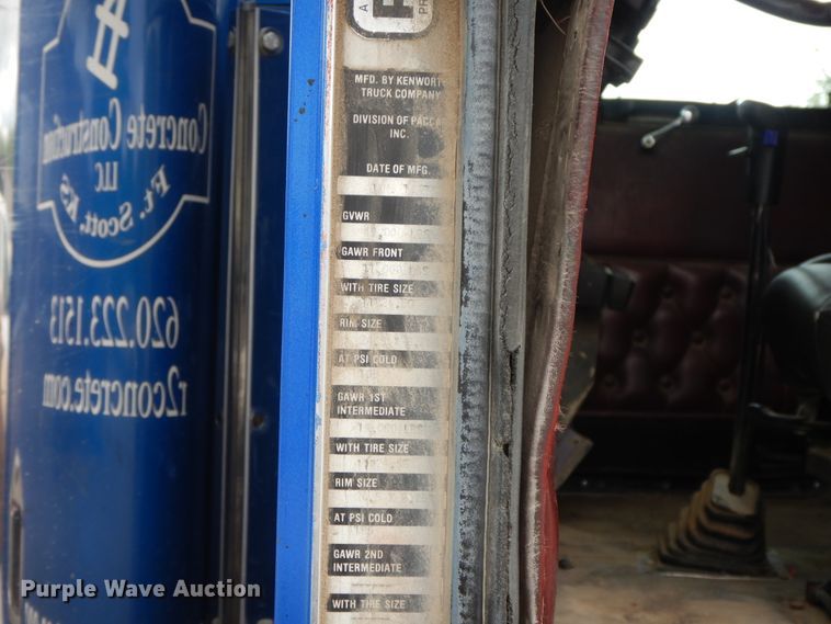 image for item HO9494 1987 Kenworth W900  dump truck