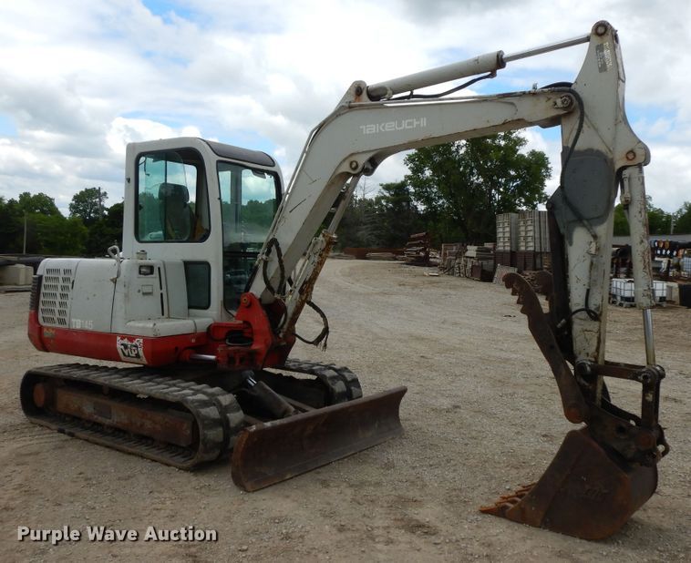 image for item HO9495 1999 Takeuchi TB145  mini excavator