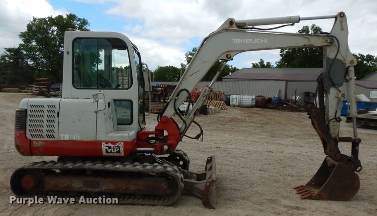 image for item HO9495 1999 Takeuchi TB145  mini excavator