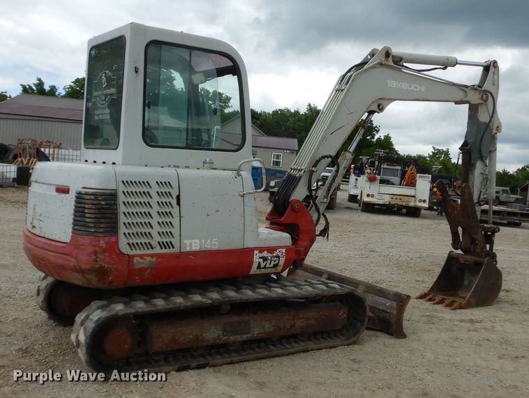 image for item HO9495 1999 Takeuchi TB145  mini excavator