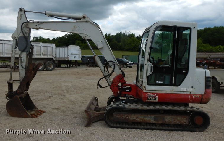 image for item HO9495 1999 Takeuchi TB145  mini excavator