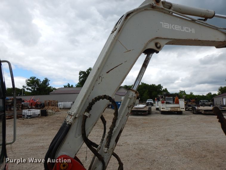 image for item HO9495 1999 Takeuchi TB145  mini excavator