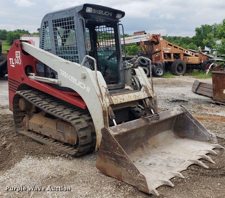 image for item HP9508 2008 Takeuchi TL140  tracked skid steer loader