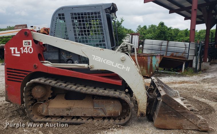 image for item HP9508 2008 Takeuchi TL140  tracked skid steer loader
