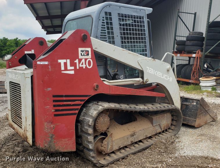 image for item HP9508 2008 Takeuchi TL140  tracked skid steer loader
