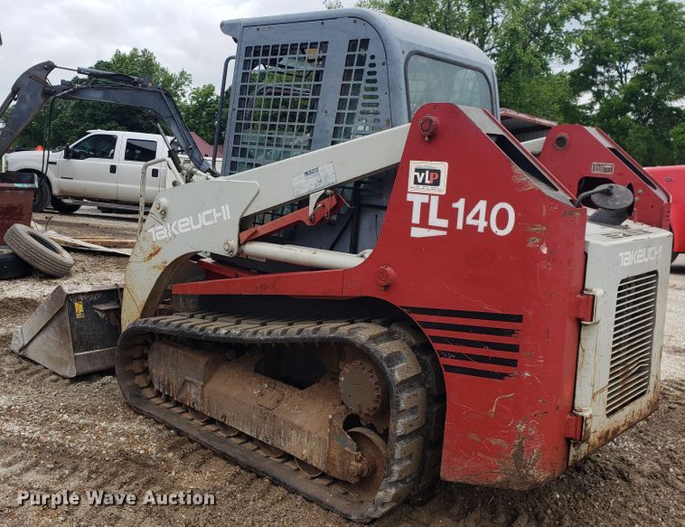 image for item HP9508 2008 Takeuchi TL140  tracked skid steer loader