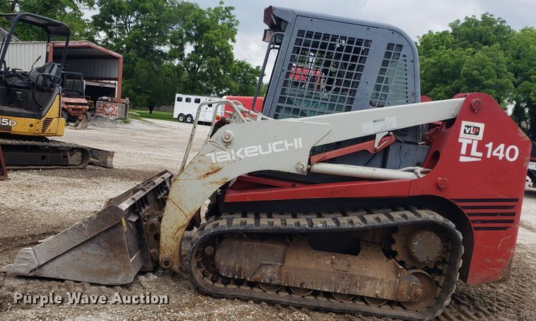 image for item HP9508 2008 Takeuchi TL140  tracked skid steer loader