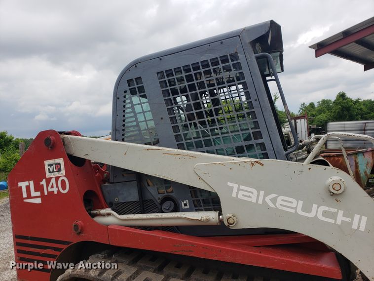 image for item HP9508 2008 Takeuchi TL140  tracked skid steer loader