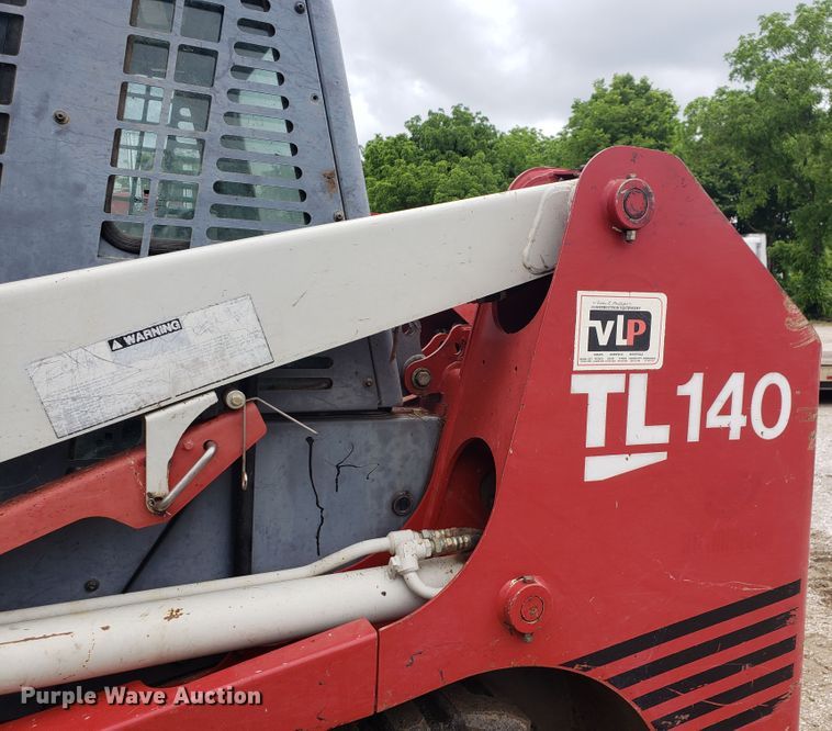 image for item HP9508 2008 Takeuchi TL140  tracked skid steer loader