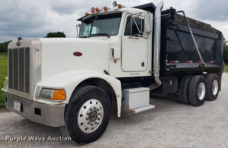 image for item HP9512 1994 Peterbilt 377  dump truck