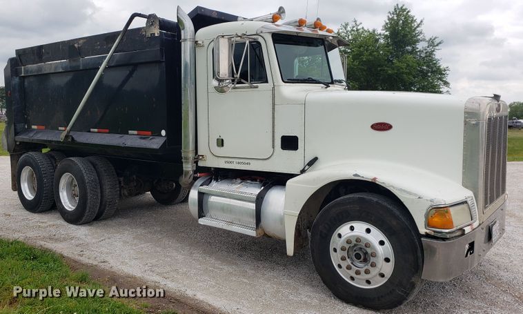 image for item HP9512 1994 Peterbilt 377  dump truck