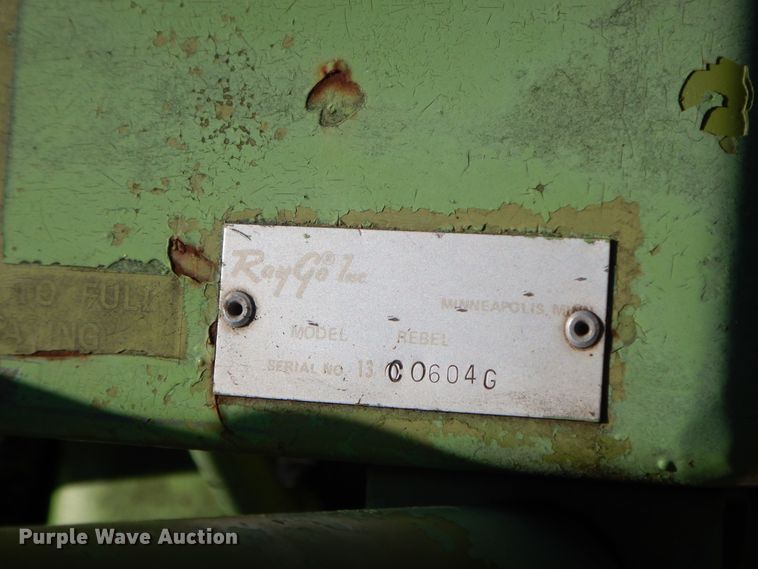 image for item HP9547 Rayco Rebel  double drum roller