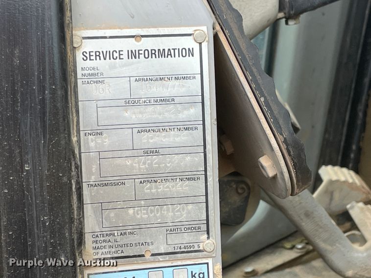 image for item HP9552 2005 Caterpillar D6R XL Series II  dozer