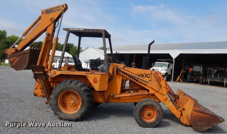 image for item HP9555 1977 Case 580C  backhoe