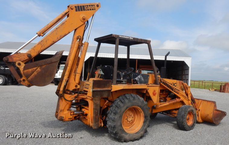 image for item HP9555 1977 Case 580C  backhoe