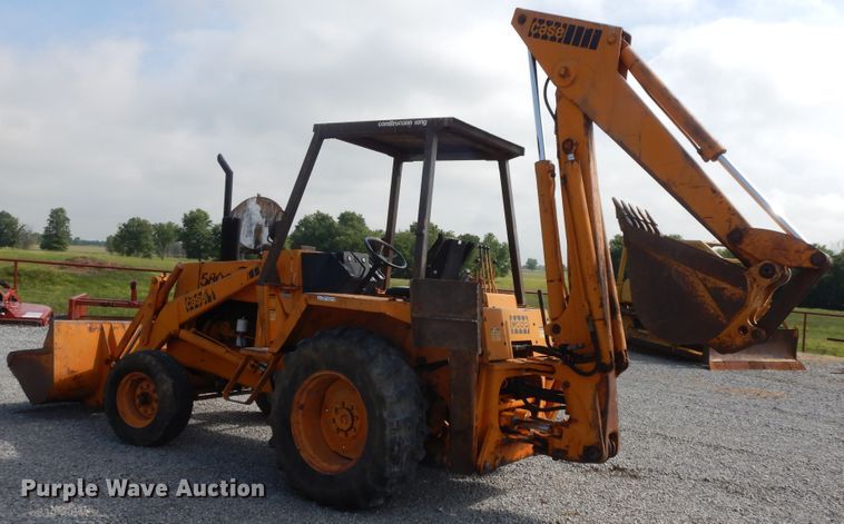 image for item HP9555 1977 Case 580C  backhoe