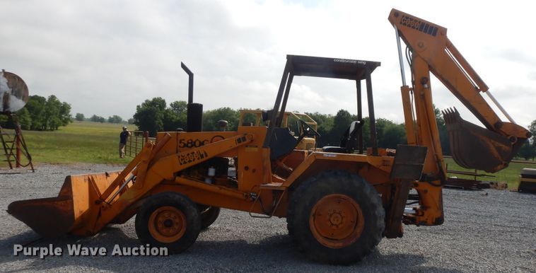image for item HP9555 1977 Case 580C  backhoe