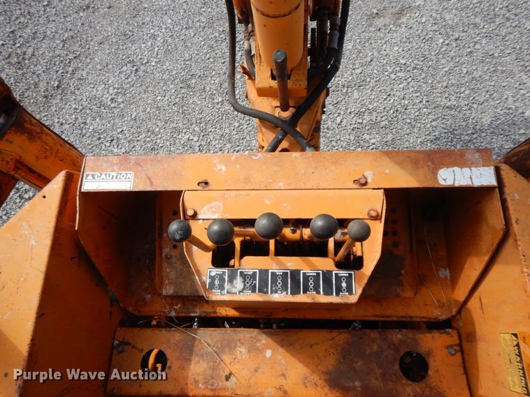 image for item HP9555 1977 Case 580C  backhoe