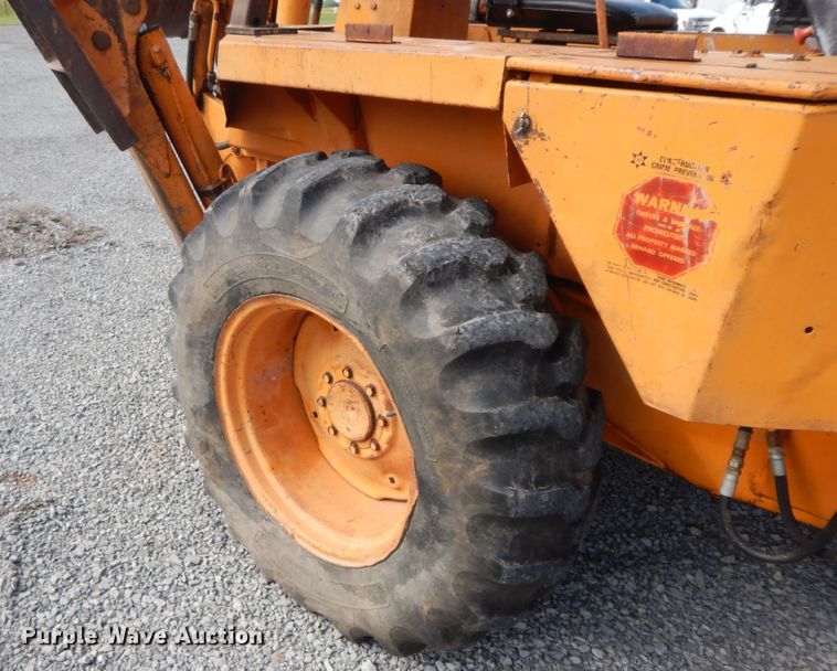 image for item HP9555 1977 Case 580C  backhoe