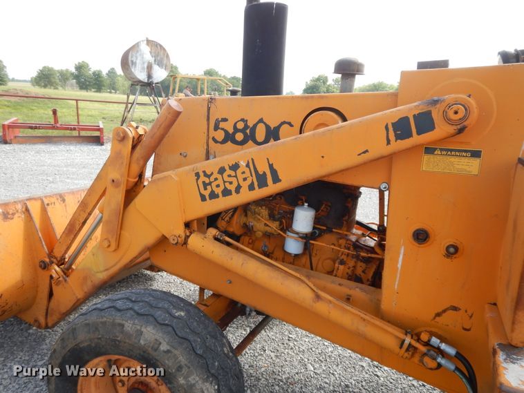 image for item HP9555 1977 Case 580C  backhoe