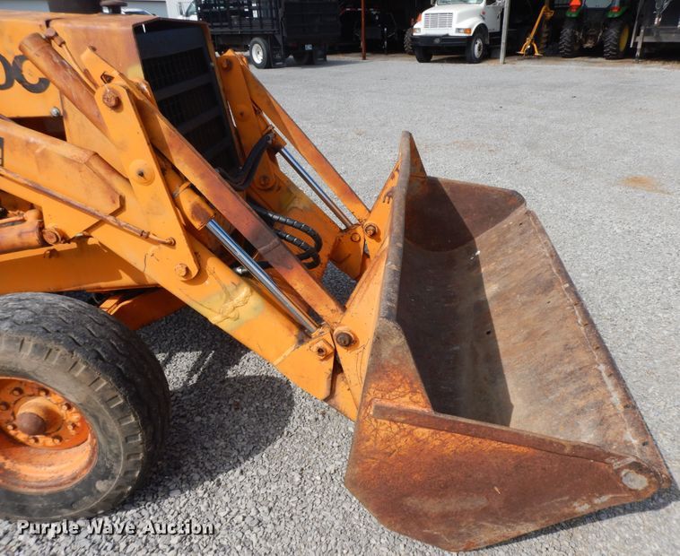 image for item HP9555 1977 Case 580C  backhoe