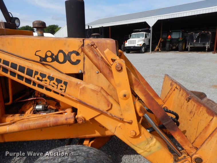 image for item HP9555 1977 Case 580C  backhoe