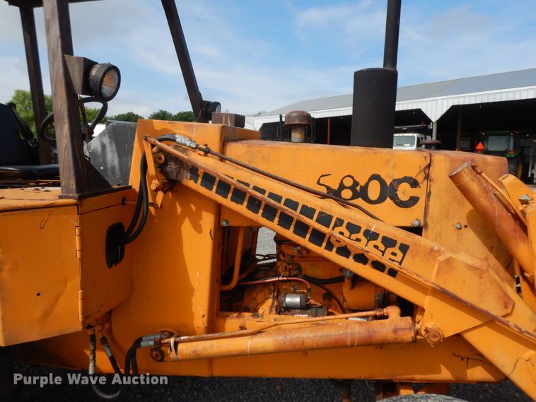 image for item HP9555 1977 Case 580C  backhoe
