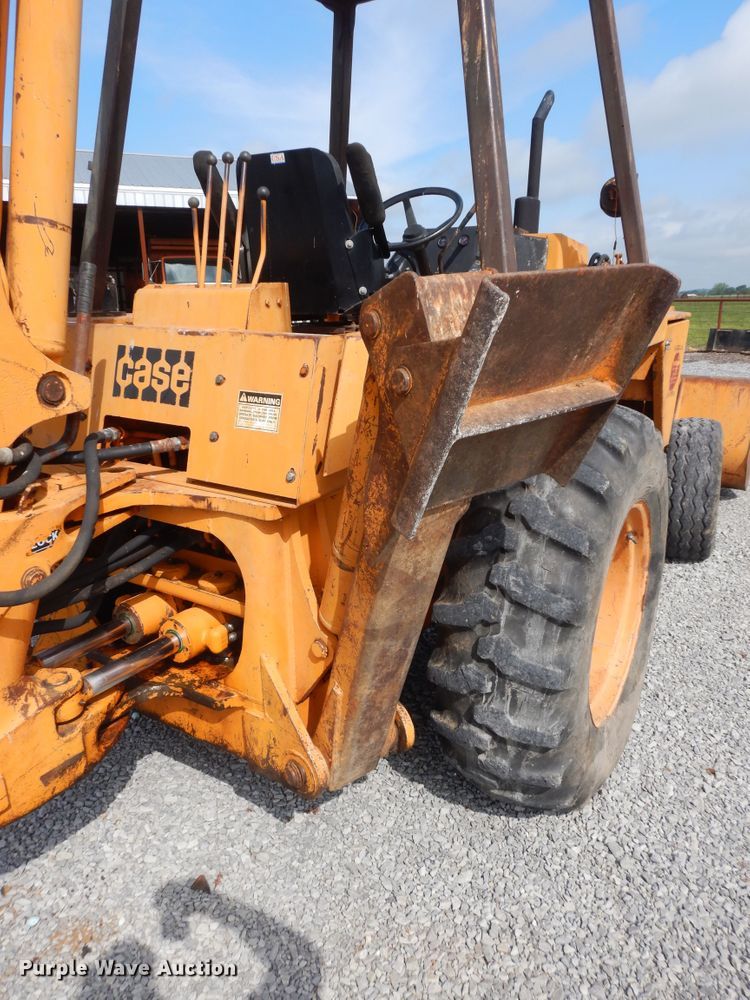 image for item HP9555 1977 Case 580C  backhoe